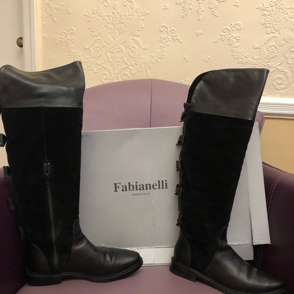 💥💥Fabianelli boot back bows zip - Picture 5 of 8